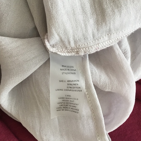 Soft Surroundings Maya Tunic Top Two Layer Size L - Picture 7 of 7